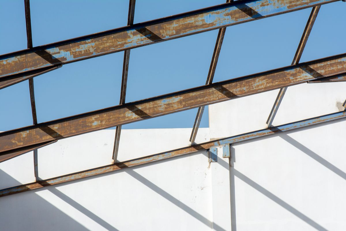 Steel roof framing